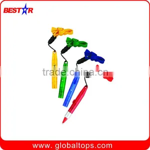 Promotional Plastic Ball Pen With Lanyard thumbnail-1