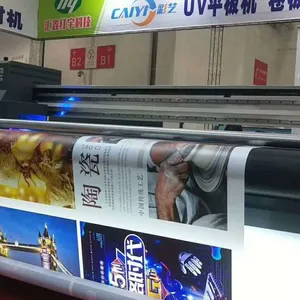 Caiyi 3.2m/10 Feet UV Hybrid Printer for PVC Ceiling Film Backlit Printing thumbnail-2