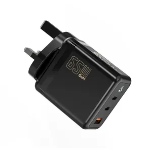 Compact USB-C GaN Charger With Foldable Plug and International Voltage Support thumbnail-2