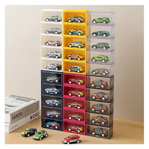 1/64 Container Display Case Box of Mini Bricks Toys Plastic Model Collection Building Blocks Sets Gifts for Children thumbnail-3
