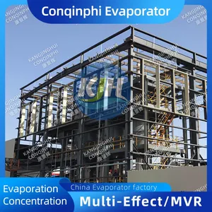 Forced-circulation MVR Evaporator for Pharmaceutical Wastewater Treatment, 304 Stainless Steel, PLC Control thumbnail-4