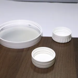 Custom Plastic Injection Molding Service for Ribbed Screw Caps Used in Cosmetic and Pharmaceutical Packaging thumbnail-2