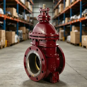 Oil Tanker Flanged Wedge Gate Valve CB/T3591-2005 Full Bore Low Flow Resistance thumbnail-1