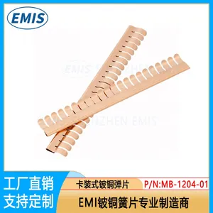 Factory Production& Support Customization EMC Door EMI Strip Shielded Room Becu Spring thumbnail-1