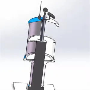 GNSS Lightning Detection Environmental Monitoring Station Round Dome FRP Fiberglass Antenna Radome thumbnail-3