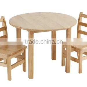 Hot Selling Kid's Dinning Table and Chairs Kid's Wooden Table and Chairs thumbnail-5
