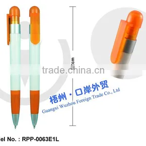 1-9 Push Plastic Ball Pen thumbnail-1