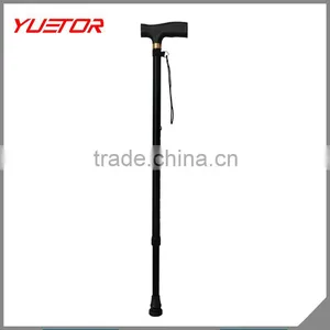 T Grip Aluminum Alloy Elderly Walking Stick Trusty Cane thumbnail-1