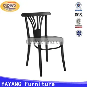 Modern Design Iron Leisure Used French Cafe Chair With Arm thumbnail-2