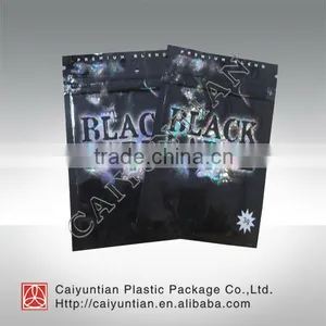 3g BLACK LABEL Herbal Incense Zipper Bag thumbnail-2