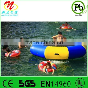 Inflatable Water Bouncer Inflatable Water Trampoline thumbnail-1