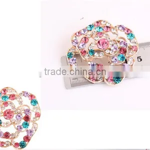 Corsage Wholesale Noble Scarf Buckle Crystal Brooch thumbnail-3