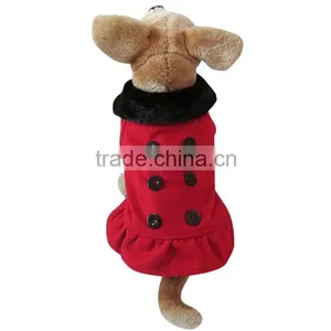 Wholesale Fashional Europe America Style Woolen Cloth Four Legs Style Dog Jumpsuits thumbnail-1