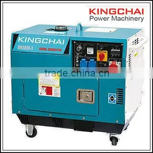 KINGCHAI Power Machinery AC 220V/380V Three Phase Air-Cooled Silent Diesel Generators 2KW 3KW 5KW thumbnail-1