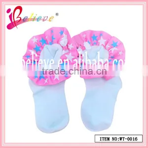 Cute Baby Girls Products Wholesale Ribbon Decoration Fancy Baby Socks Gift (WT-0013) thumbnail-4