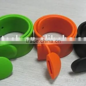 Fashion Colorful Silicone Bracelet Usb Pen Drive/usb Flash Drive/usb Memory Stick For Promotion Quality Choice thumbnail-2