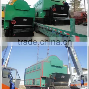 Textile Pharmaceutical Industrial Horizontal 4 Ton Coal Steam Boiler thumbnail-1