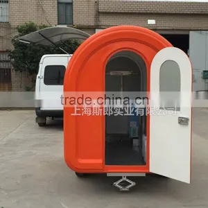 Orange 7.6*5.5ft Newest Food Trailer Food Cooking Van/Food Van Takeaway Trailer China's Outstanding Manufacturing Plant In Line thumbnail-5