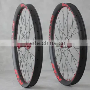 Width 50mm Bike Tubeless Wheels MTB 27.5er Clincher Wheels 650B Bicycle Carbon Bike Rim Snow Fat Bike 3.0'' Tyre thumbnail-2