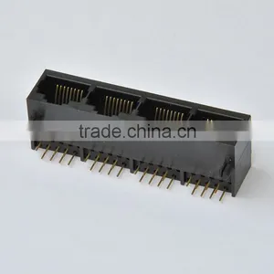 Side Entry RJ45 Multi-ports Connector thumbnail-2