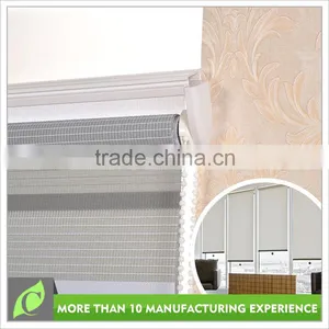 China Water Proof Day Night Cheap Price Transparent Curtain Blinds, Zebra Blinds thumbnail-3