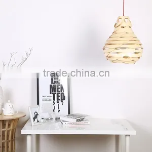 LED Pendant Light JK-8005B-30 Wooden Lamp Modern Pendant Light for Home Sigle Pendant thumbnail-1