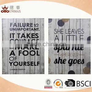 Well-known Saying Hanging Wooden Wall Sign for Sale thumbnail-1