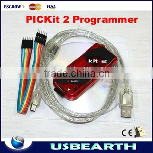PIC Kit2 Simulator PICKit 2 Programmer Emluator Red thumbnail-1