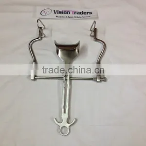 Balfour Abdominal Retractor Set Stainless Steel CE ,ISO Standard , 18cm Spread With Center Blade All Sizes of Blades Available thumbnail-2