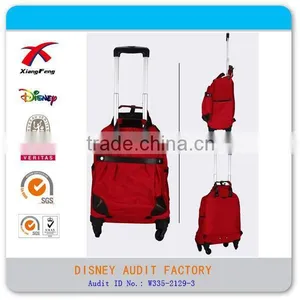 XF B-037 School Backpack Trolley Red Backpack thumbnail-1