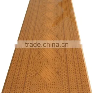 High Gloss & Hot Foil Stamping Style Pvc Ceiling Sheet,pvc Panel, Plastic Ceiling Board T054 thumbnail-1