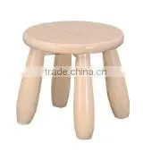 Wooden Kids Small Round Chair for Kingdergarten Children#SP-P010 thumbnail-4