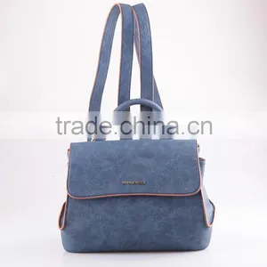 4800 Popular Casual Style PU Synthetic Leather Ladies Backpack Oem thumbnail-2