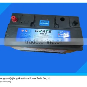High Capacity 100ah 12V Sealed mf Electric Car Batteries Auto Battery 60038-mf thumbnail-6