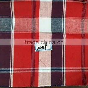100%Cotton Good Quality Yarn Dyed Checked Fabrics for Shirting/pajamas/garment thumbnail-3