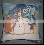 Christmas Patterns Tapestry Cushions thumbnail-1