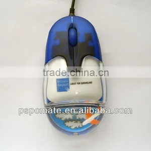 Multicolor Optical Mouse With Liquid Inside thumbnail-1