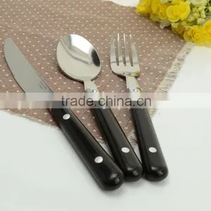 2015 Guangdong Hot Selling Stainless Steel Knife Fork Spoon Kit&Hotel Stainless Steel Knife Fork Spoon Tableware& thumbnail-1