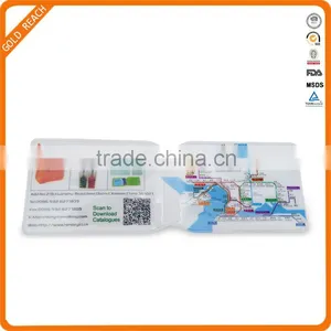 2016 Promotional Cheap Clear PVC Name Card Holder thumbnail-1