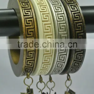 Curtain Accessory Heavy Gauge Metal Curtain Ring W/Small Ring And Clip for 25mm/28mm or 32mm Curtain Rod/Pole thumbnail-4