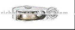Nickle Plated Fix Type Single Wheel Pulley thumbnail-1
