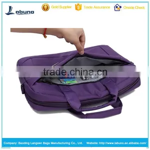 New Style Laptop Messenger Bag Laptop Briefcase Lady Laptop Bag Men Notebook Handbag thumbnail-4