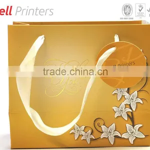 Decorative Designer Hand Made Paper Bag With Tag From India thumbnail-1