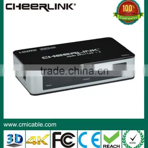 1X2 HDMI Splitter With 3D and 4K Support/ 2 Port thumbnail-3