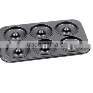 FDA, LFGB Approved Carbon Steel Non-stick Cake Pans of Muffin Pan With 6 Cups thumbnail-5