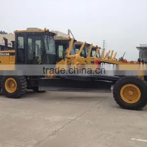 180HP XCMG Motor Grader With DCEC Engin 6CTAA8.3 and Ront Bolldozing Plate,rear Scarification Device thumbnail-3