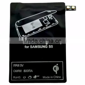 Qi Wireless Charger Receiver Portable Charger Receiver for Samsung Galaxy S3/S4/S5 Note 2/3/4 thumbnail-2