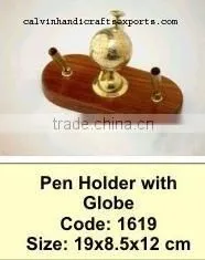 Globe With Pen Holder thumbnail-1