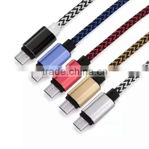 V8 Hemp Rope Braided Usb Charge Line thumbnail-1