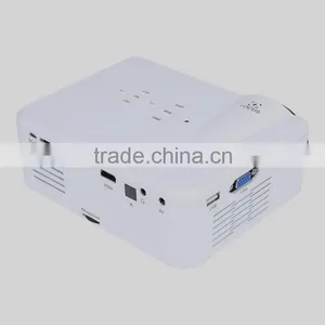 Mini Micro Projector Home Cinema With LED,1500 Lumens, Pocket Size,HDMI,USB,IR,SD,TV,Mini-VGA, 30,000 Hour LED Life,Media Player thumbnail-5